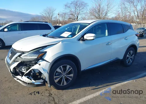 2020 Nissan Murano S Intelligent Awd z USA, uszkodzony, nr VIN 5N1AZ2AS2LN148675